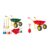 VIVOHOME Kids Wheelbarrow 11PCS Set Children Garden Cart Green with Metal Gardening Tools, Apron & Gloves for Fun, Educational Backyard Play, with Kids Wheelbarrow and Toddler Gardening Tool Set Red