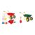 VIVOHOME Kids Wheelbarrow 11PCS Set Children Garden Cart Red with Metal Gardening Tools, Apron & Gloves for Fun, Educational Backyard Play, with Kids Wheelbarrow and Toddler Gardening Tool Set Green