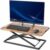 VIVO Vintage Brown 29 inch Single Top Standing Desk Converter, DESK-V000UN