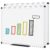 VIZ-PRO Dry Erase Board, 48 x 36 Inches, 2 Pack, Wall Mounted Whiteboard