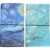 Vjnyvs Oil Painting Print Cover Note Book 2pcs/Set Weekly Planner Journal Versatile Notebook Hardback Daily Planner for Daily School