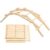 Vjnyvs Vinci Arch Bridge Science Kit Tower Bridge Wooden Model Kit Kids Montessori Toys DIY Educational Model Science Projects Children’s Toys