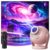 V JULES.V 3D Projector,Galaxy Projector with 60 HD 3D Dynamic Scenes,Bluetooth Speaker,Remote Control,1H/2H Timer,Backlit Button RGB Night Light,Star Projector for Bedroom,Living Room,Home Decor Pink