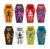 VKTEN 32 Pack Halloween Party Favors – 8 Styles TPR Stretchy Skeleton Toys with Tombstone Cards, Halloween Goodie Bag Stuffers, Trick or Treat Bag Fillers, Classroom Prizes, Pinata Stuffers for Kids