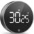 VOCOO Digital Kitchen Timer – Magnetic Countdown Countup Timer with Large LED Display Volume Adjustable, Easy for Cooking and for Seniors and Kids to Use (Space Grey)