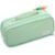 Vocuer Large Big Capacity Aesthetic Preppy Cute Special Pencil Case Organizer Pouch Bag with Handle & 3 Zipper Compartments for Girls Boys Women Adults (Green)