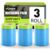 VOISEN 3 Roll Pre-Taped Masking Film for Painting (22″ x 66′ Painters Plastic Sheeting with Widened Automotive Masking Tape, Plastic Tarp for Painting, Film for Car, Wall Protection.