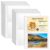 VOKOY 100 Pack Mini Sheet Protectors fit 4″x6″‘ Cards for 3 or 6 Ring Binder, 7 Holes 2 Pocket Heavy-Duty Recipe Card Sleeves Refill Pages Crystal Clear Index Card Protectors for 8.5×9.5 Inch Binder