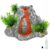 Volcano Science Kit, with Spray, Lights & Dinosaur Sounds, ABS Plastic Model for Kids, Educational Toy with Decor Plants Included