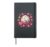 Volleyball Love Motion Heart Energy Hardcover Journal, Black