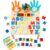 voopark Montessori Wooden Number & Alphabet Puzzle Set, 3-in-1 ABC Letters Shapes Counting Blocks, Preschool Learning Educational Toys for 3-5 Year Old Boys Girls