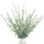 Voqoza 18pcs Eucalyptus Stems Greenery Stems Fake Leaves Artificial Flowers Bouquet Faux Branches Centerpiece Flores Plants for Home Party Decor Wedding Decoration