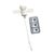 VORILO Bedside Decor Night lamp with Fixed USB Cable for Room use Indoors