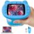 Vorth Microscope for Kids, 2.4 Inch Digital Microscope with 1000X Magnification, Handheld Camera Mini Pocket Magnifying Glass, Educational Birthday Gifts Toys for Ages 3+, Blue
