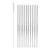 VOSAREA 11pcs Stainless Steel Reusable Drinking Straws Set with Cleaning Brush, Anti-rust 304 Metal Straight Straws for Home and Kitchen Use