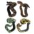 VOSAREA 4pcs Snake Bracelet Trick Models Fake Snake Playing Props Bendable Cuff Bracelet for Party Pranks and Decoration