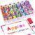 VoSinrly Classroom Magnetic Letters Kit Colorful 234 Pcs with Double – Side Magnet Board – Foam Alphabet Letters for Preschool Kids Toddler Spelling and Learning – Fridge Magnets ABC Education Toys