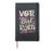 Vote Like A Girl Your Rights Depends On It Women Equality Hardcover Journal, Black