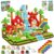 VOVOAN 100PCS Magnetic Building Blocks for Kids Ages 4-8