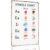 Vowels Chart Educational Phonics Aluminum Metal Sign 8 x 12 Inch