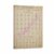 Voynich1 Manuscript Alphabet Poster Vintage 17th Century Secret Code Chart Canvas for Living Room Bedroom Decor 08x12inch(20x30cm) Frame-style
