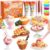 vpgun Making Miniature Food Toys Set, DIY, Resin Play, NOT Edible, Kitchen Mini Pretend Play Food Set for Kids Age 8-13, Birthday for Girls, 8 9 10, Make Your Food