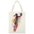 VstaDank Basketball Girl Pattern Canvas Tote Bag Beach Bags Handbag