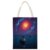 VstaDank Fishing Boat Star Vortex Canvas Tote Bag Beach Bags Handbag