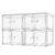 Vtopmart 4 Pack Clear Stackable Storage Drawers 15QT, Easily Assemble Closet Organizers,Plastic Storage Bins for Bathroom,Cabinet,Kitchen Pantry,Under Sink Organization(Medium)