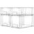 Vtopmart 4 Pack Clear Stackable Storage Drawers,Under Sink and Kitchen Organizers Storage,Easy to Assemble Plastic Drawers for Baby Bottle,Medicine, Bathroom,Cabinet and Pantry Organization