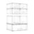 Vtopmart 7 Pack Stackable Storage Drawers, Easily Assemble Clear Plastic Organizer Bins, Storage Drawer Set for Pantry and Kitchen Cabinet Organization, Bathroom or Closet Storage