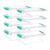 Vtopmart 8 Pack 3 Qt Clear Storage Bins with Lids for Building Blocks，Craft