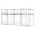 Vtopmart 8 Pack Clear Stackable Storage Drawers, Pull-Out Organizers, 4 Tall and 4 Small for Under Sink, Pantry, Bathroom, Closet and Kitchen Cabinets