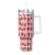 Vuiopuf 40oz Ice Bully Tumbler With Handle – Double Wall Vacuum Insulated Stainless Steel Large Travel Cup For Home, Office, Commute And Outdoor Adventures