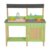Vulcoa Wooden Kids Mud Kitchen with Water Play Set & Cooking Toys, Outdoor Wood Playhouse for Backyard, Pretend Play Gift for Ages 3-8 (Kids Play Kitchen)