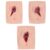 Vulvar Suturing Practice Model Advanced Episiotomy Training, 3PCS
