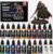VVF 18 Colors Model Paint Set, Ready to Use Acrylic Miniature Paint