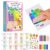 Wadukud DIY Rainbow Scratch Art Painting Set – 30 Pcs Magic Scratch Paper Notebooks with Wooden Stylus – Squeegee Painting Kit for Adults & Teens – Creative Stress Relief Activity for Craft Lovers
