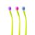 WAFEOGK 3Pcs 0.38mm Gel Pen Funny Photochromic Silicone Student Exam Flower