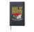 Wake Up Smarter Funny Librarian Book Stack Design Hardcover Journal, Black