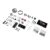 Walfront 1/12 Metal Aircraft Turbofan Engine Model Kit 300+ Pcs with 180 Planar Cutting and, for STEM Learning and Aviation Gift