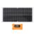 WALFRONT Solar Panel Kit, Monocrystalline Off Grid Battery Charger with 10A Controller, 17W 18V Fast Charging USB Type C DC Output for RV Camping Trailer Boat Emergency Use