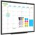 WALGLASS Dry Erase Calendar Whiteboard for Wall, 24″ x 18″ Black Frame