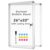 WALGLASS Enclosed Bulletin Board 26×20 Locking Door Weatherproof