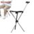 Walking Cane with Seat 150 Kg Folding Tripod Chair for Travel Events