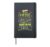 Walk Woods Sound Light Up Soul Mind Dream Spirit Heart Hike Hardcover Journal, Black