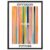 Wallbuddy Inspirational Striped Wall Art Pri (24 x 36 inches, Black Framed)