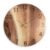 Wall Clock Wood Grain Pattern with Solid Wood Hands Design Wall Clock Tempered Glass Mute Clock Home Decoration