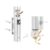 Wall Mounted Ashtray Outside Pub Garden Office Smoking Box Lockable Cigarette Bin Outdoor Cigarette Ash Bin Stainless Steel Ash Tray