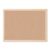 Wall Mounted Cork Notice Board 17″x23″x0.7″ Premium Self Healing Cork Board Sturdy Maple Wood Border Space Saving Natural Maple Color Office Home Photo Pinning Board
